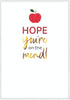 Hope You're On The Mend Get Well Card