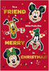 Disney Mickey Mouse Design Friend Christmas Card