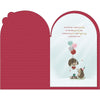 Hedgehogs With Cake Daughter Birthday Card