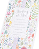 Mixed Flowers Design Thinking Of You Friend Open Card