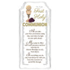 On Your First Communion Sentimental Handcrafted Ceramic Plaque