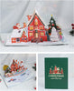 Festive Home Scene 3D Pop Up Christmas & New Year Card