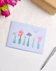 Cute Floral Design Birthday Card for Her/Friend (Pack of 2)