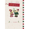 Boofles Kissing Boyfriend Christmas Card