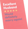 Excellent Design Husband Valentine's Day Card