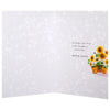 Sunflowers Design Get Well Soon Card