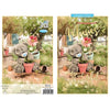 Bear Sat Planting A Flower Beautiful Mum Mother's Day 3D Keepsake Card
