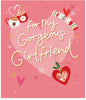 Festive Design Girlfriend Christmas Card