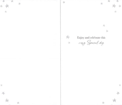 Embellished Balloons 60th Birthday Card
