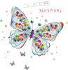 Beautiful Hand-Finished Buttons Embellished Birthday Card For Her