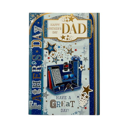 For Dad Men's Accessories Design Father's Day Card