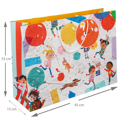 Any Occasion Extra Large Gift Bag Custard Crew Kids Design