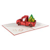 Tree Delivery Festive Truck 3D Pop Up Christmas Card