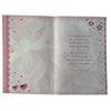 Beautiful Pink Pastel On the Birth of Your Baby Girl Greeting Card
