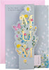 Florals Butterfly With Keepsake Bookmark Mum Mother's Day Card
