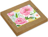 Illustrated Pink Floral Design Just to Say Multipack of 10 Cards with White Envelopes