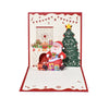 Santa’s Cozy Corner 3D Pop Up Christmas Card
