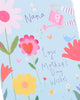 Flowers & Watering Can Design Nana Mother's Day Card