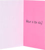 Cartoon Girl Design Birthday Girl Card