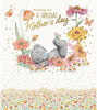 Bear Lying Down In Flowers Wishing You A Special Day Mum Mother's Day Card