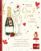 Bottle Of Wine One I Love Birthday Card