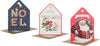 "Noel" Pack of 12 Christmas Cards with Envelopes