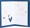 Lettering with Hearts Design Boyfriend Valentine's Day Card