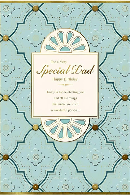 Creative and Attractive Design Special Dad Birthday Card