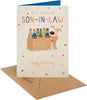 Boofle with Beer Crate Son In Law Birthday Card