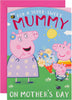 Peppa Pig Design Super Sweet Mummy Mother's Day Card