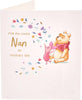 Disney Winnie & Piglet Floral Design Nan Mother's Day Card