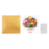 A Burst of Spring Tulip Bouquet 3D Pop Up Greeting Card