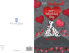 Dalmatians and Hearts Husband Valentine's Day Card