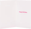 Funny Pink Review Design Wife Birthday Card