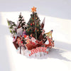 Wonderland Cheerful Party 3D Pop Up Christmas Card