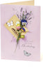 Pansy And Lavender Birthday Enjoy Every Minute Greeting Card