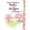 Mother & Daughter Love Forever Sentimental Verses Keepsake Greeting Card