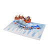 Santa’s Sleigh Ride A Magical Christmas Pop Up Card
