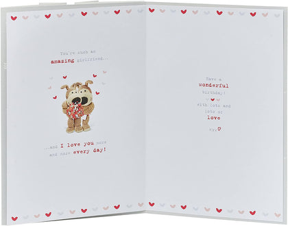 Cute Boofle One I Love Birthday Card