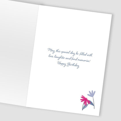 Sparkly, Fun, Forever! Contemporary 80th Birthday Card