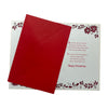 To The One I Love Festive Champagne & Ornaments Christmas Card