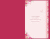 Floral Heart Lovely Fiancée Luxury Handmade 3D Effect Valentine's Day Card