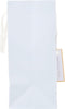 Floral White Lotus Design Medium Gift Bag