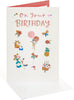Celebration Icons Design Birthday Card
