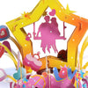 Romantic Couple Star And Hearts Design 3D Pop Up Valentine’s Day Cards