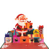 Merry Santa Christmas Money Gift Pop Up Card