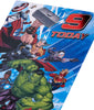 Marvel The Avengers Hero Design 9th Birthday Card