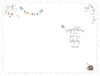 Bear In Basket With Fox Birth Of Boy Congratulations Card