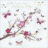 Flowers and Butterflies Mother's Day Card