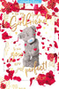 Bear Standing Girlfriend Valentine's Day Card